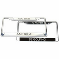 Engraved License Plate Frames